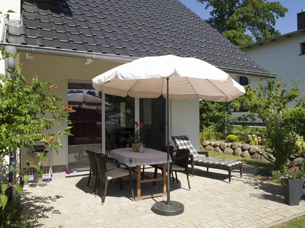 Ferienwohnung Am Waldesrand Sellin  Buitenkant foto